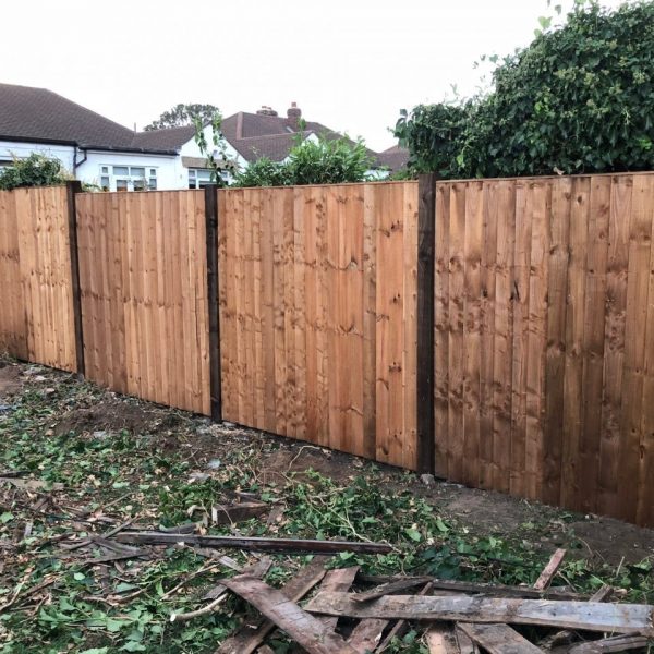 Timber fencing Essex