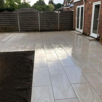 Porcelain patio in chelmsford