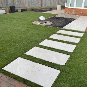 Full garden landscape installation in Chelmsford, Essex