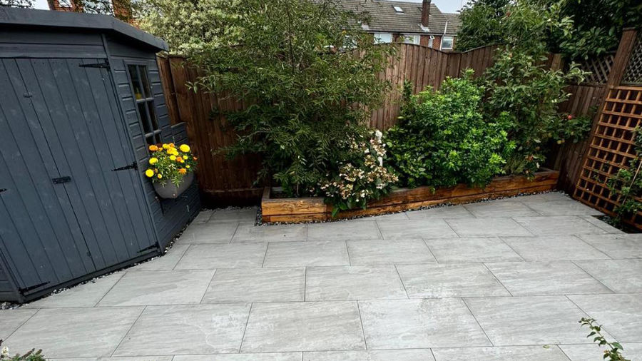 small patio job in Chelmsford Essex