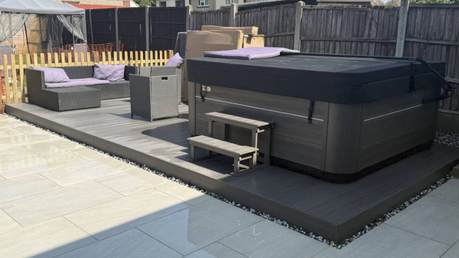 hot tub decking chelmsford essex