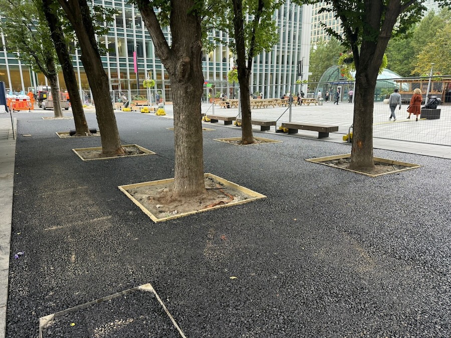 porous tarmac job